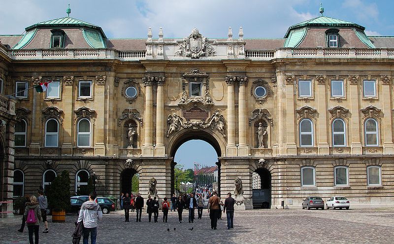 Budapest Buda Castle ארמון בודה בודפשט