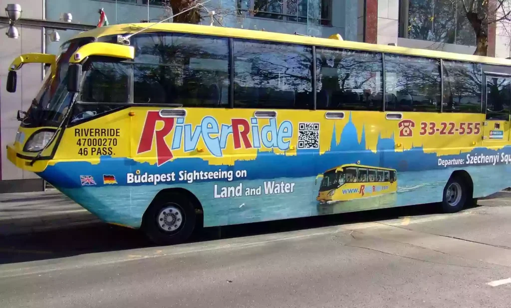 ריברייד אוטובוס אמיפבי בודפשט
